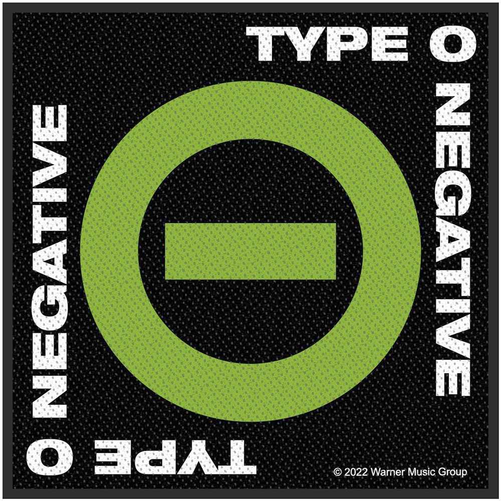 Type O Negative - Negative Symbol Patch - Zwart